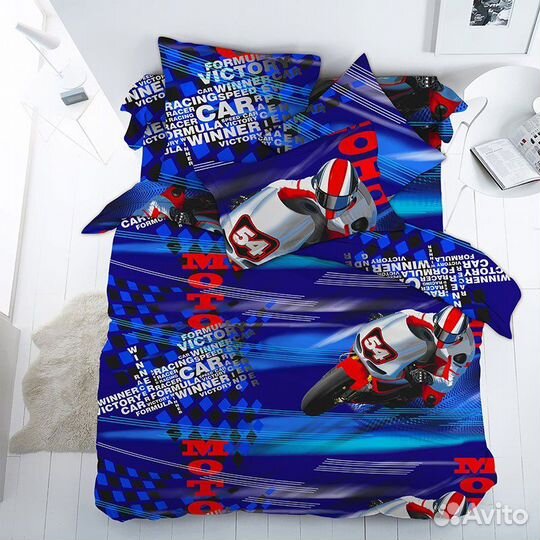 Постельный комплект 1,5 сп новый