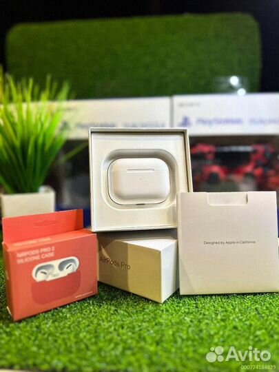 Airpods Pro 2 Gen. с чехлом и гарантией на 12 месяцев