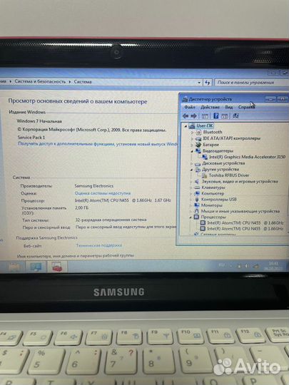 Нетбук Samsung NC110