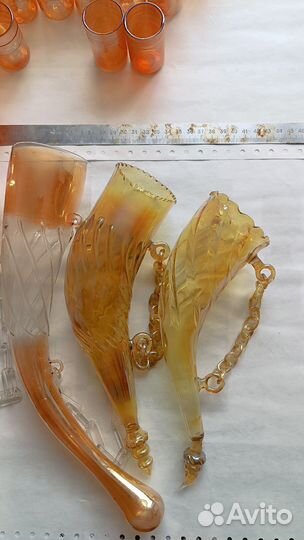 Набор рюмок и рогов