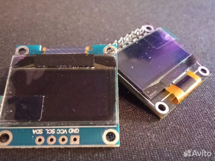 Oled экраны для Arduino (SPI + I2C)