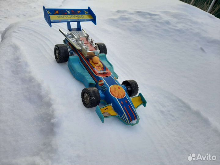 Гоночная машина. игрушка СССР