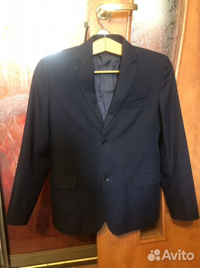 Пиджак темно синий Vaimer, костюм 158 на мальчика