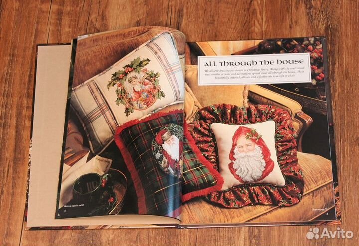 Книга по вышивке Down Santa Claus Lane