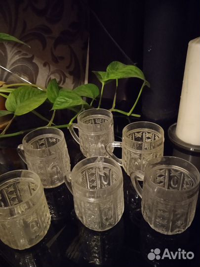 Хрустальные кружки