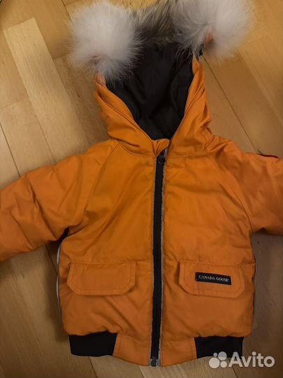 Зимняя куртка детская canada goose