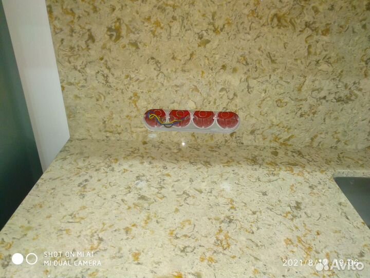 Столешница+ остров из искусственного камня