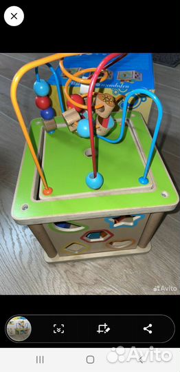 Развивающие деревянные игрушки