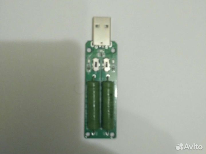 Нагрузка usb,переключаемый резистор 1,2,3,A
