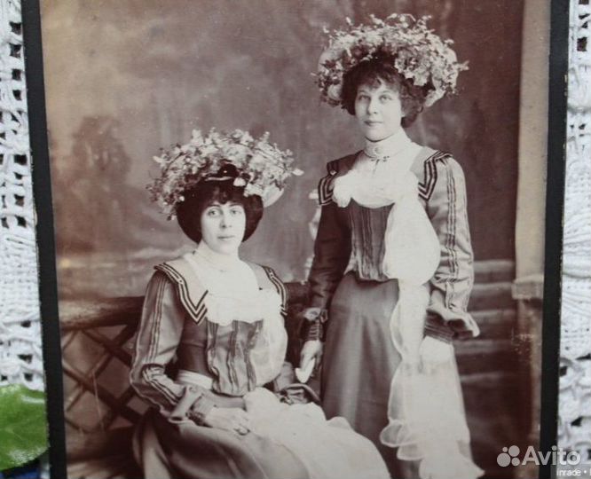 Антикварные старинные фотографии 1880-1900гг
