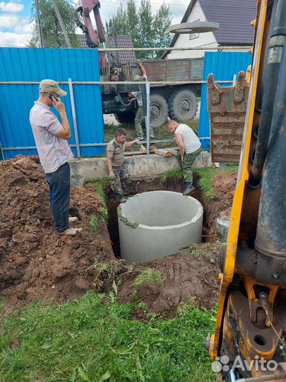 Канализация,септики под ключ,стаканы