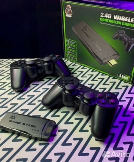 Game stick игровая приставка 64 гб