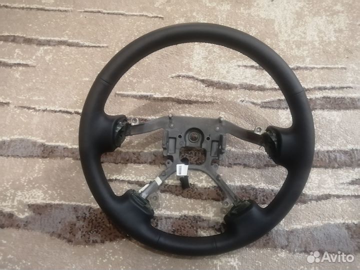 Новый кожаный руль Hyundai Santa Fe CM обогрев