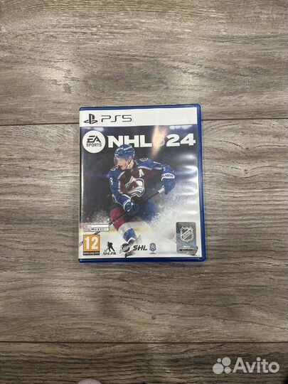 Диск на ps5 nhl24