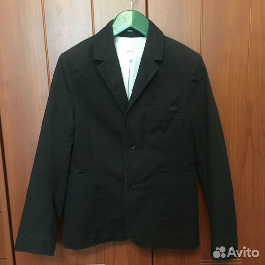Пиджак Hugo Boss черный, 8 лет, slim fit