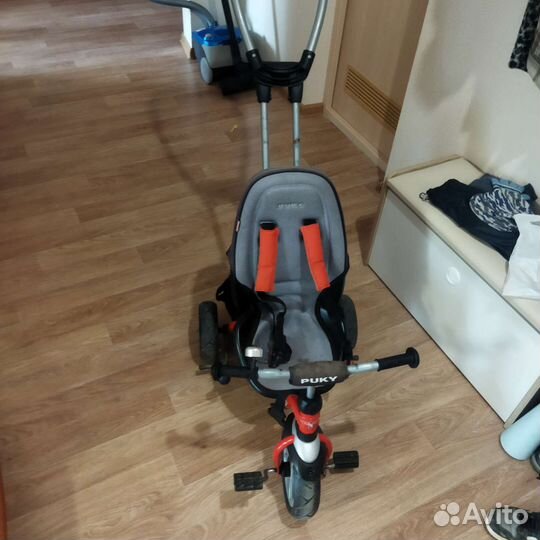 Детский трехколесный велосипед puky