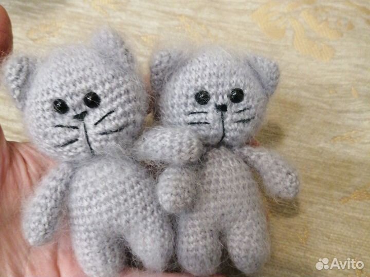Милые пушистики - котята(амигуруми)