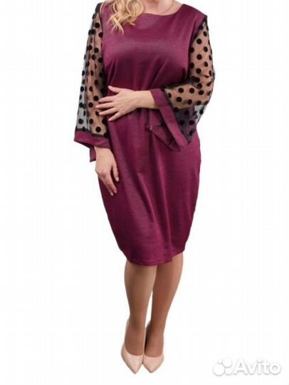 Новое нарядное платье 56-58