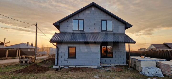 Дом 135 м² на участке 8 сот.