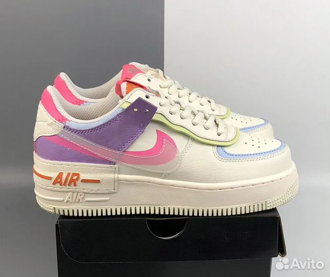 Кроссовки Nike W AF1 Shadow Beige Pale Ivory