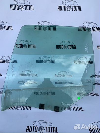 Стекло двери заднее левое Renault Symbol 2
