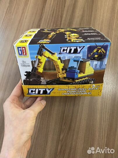 Конструктор 4в1 аналог Lego City