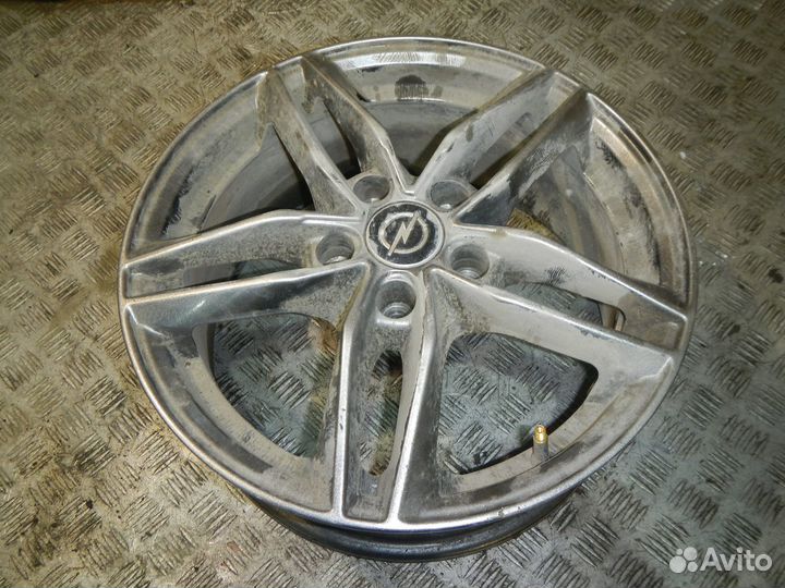 Диск колесный литой R16 5*110 j6,5 ET37 DIA65,1 (Р