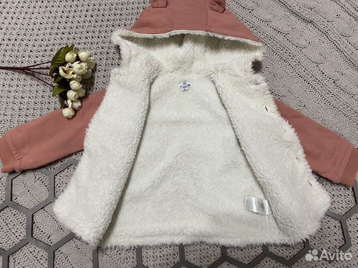 Кардиган на девочку р.80-86