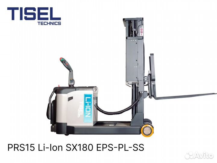 Штабелер самоходн. Tisel PRS15 LiIon SX180 epsplss