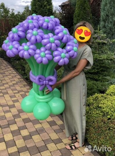 Кравтовые Букеты из воздушных шаров