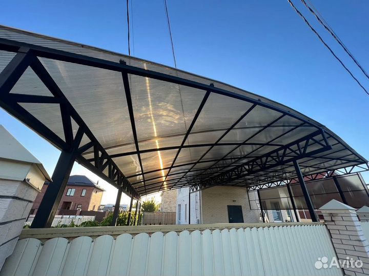 Навесы под ключ / Забор под ключ