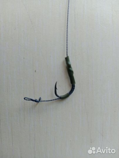 Поводки на карпа, крючки