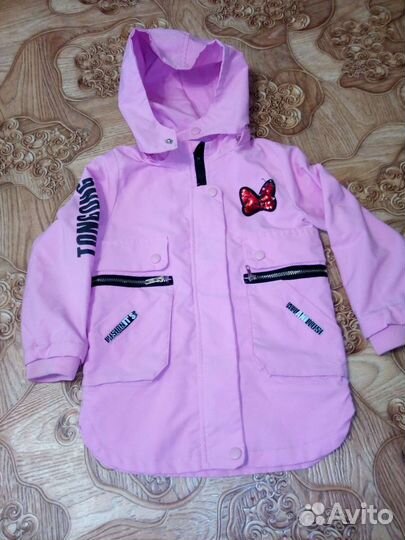 Ветровка для девочки