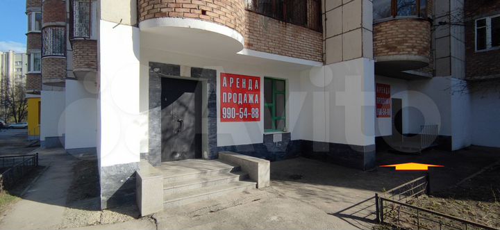 Торгово-офисная площадь, 52.2 м²