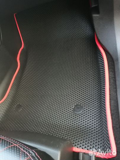 Автоковрики EVA ева с бортами 3D и без бортов