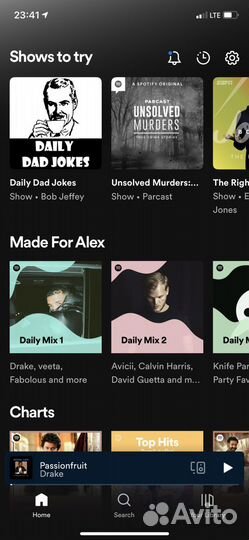 Spotify Premium на 6/12 мес (индивидуально/семья)