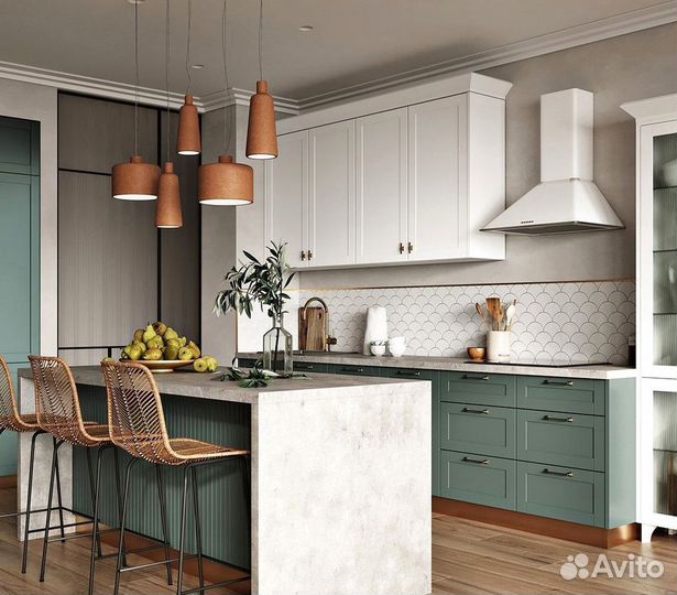 Кухонный гарнитур Бруклин на заказ