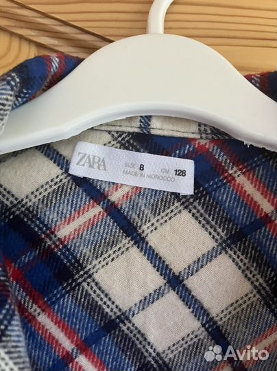 Укороченная рубашка для девочки Zara