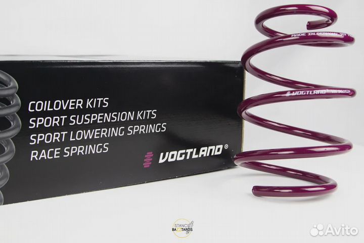 Пружины Vogtland с занижением Mercedes E W207