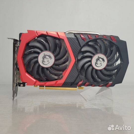 Видеокарта MSI geforce GTX1050 TI gaming X 4Гб