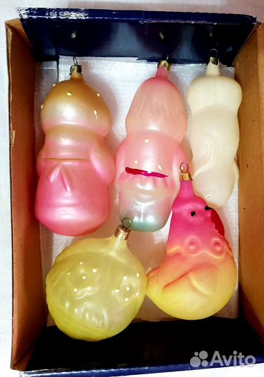 Елочные игрушки СССР