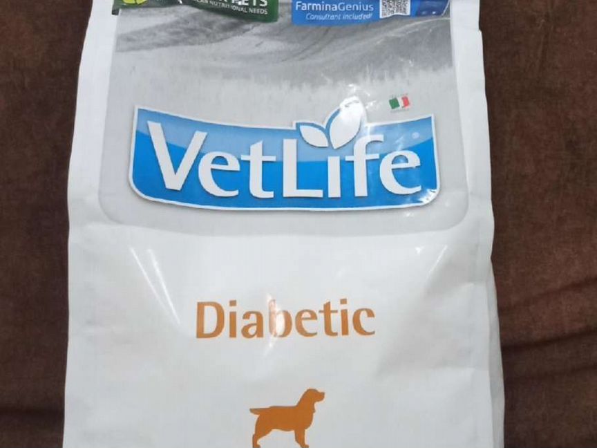 Корм Vetlife Diabetic