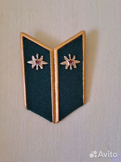 Петлицы на парадный китель пв кгб СССР
