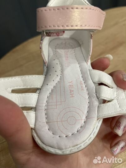 Сандалии для девочки 18 размер
