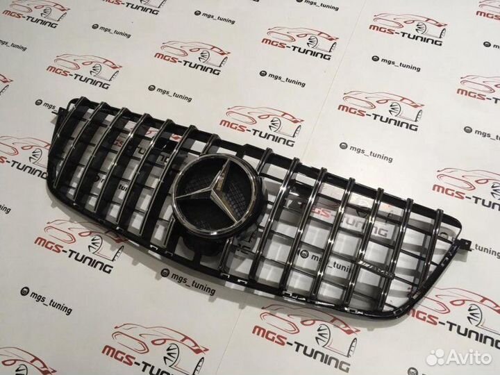 Решетка на Mercedes GL AMG X166 GT-Chrome
