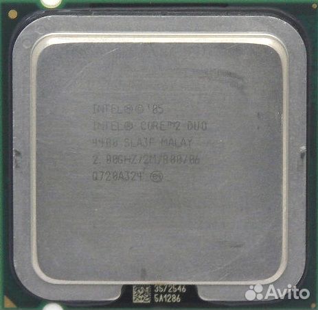 Процессор Intel Core 2 Duo E4400 2,0/2М/800 (Socke