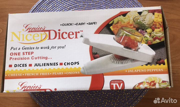 Овощерезка ручная (новая) Nicer Dicer