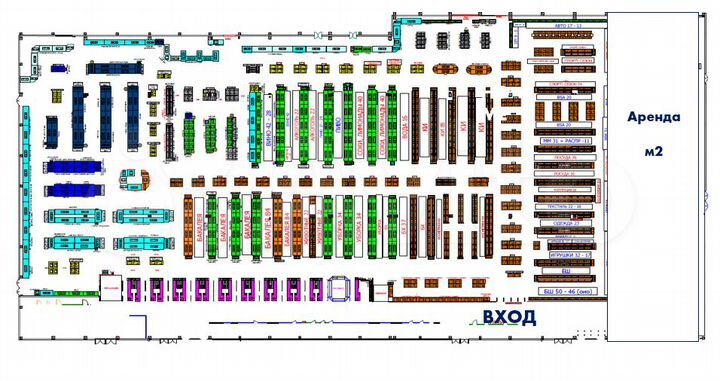 Торговая площадь, 1900 м²