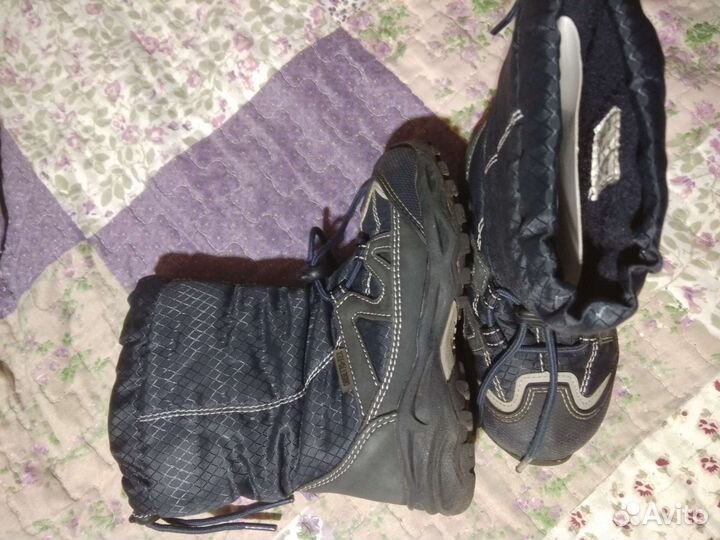 Сапоги Orsetto зимние 16см, вторые 18 см в подарок