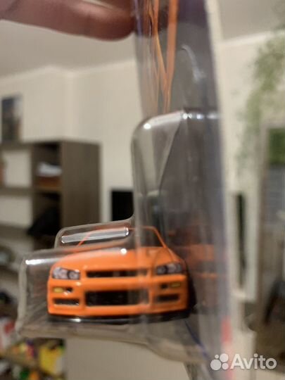 Hot wheels Форсаж Nissan Skyline GT-R (BNR34)